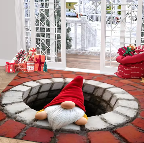 Tappeto 6D Babbo Natale