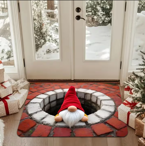 Tappeto 6D Babbo Natale